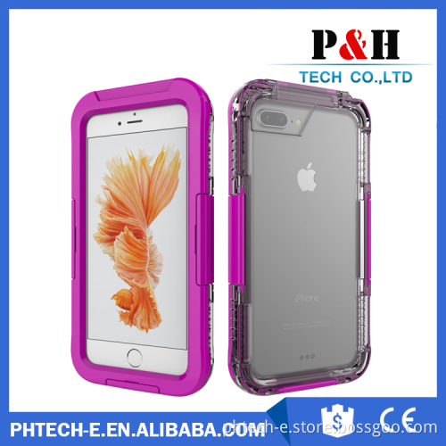 Fully Sealed Outdoor Use Ultrathin Design Waterproof Protective Mobile Cell Phone Case